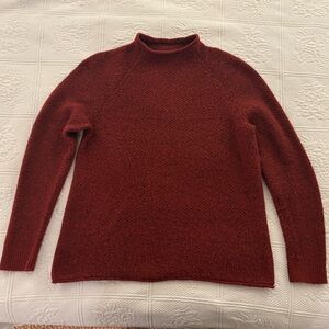 Talbots Rich Red Sweater